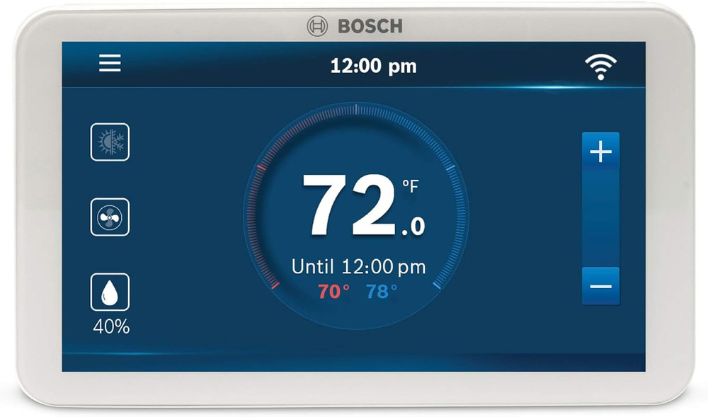 Bosch Large 5-Inch Full-Color Touch Screen Sleek Easy Setup Connected Control Sm