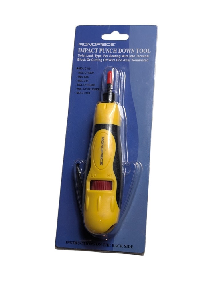 Monoprice MDL-C110 Impact Punch Down Tool 110/88