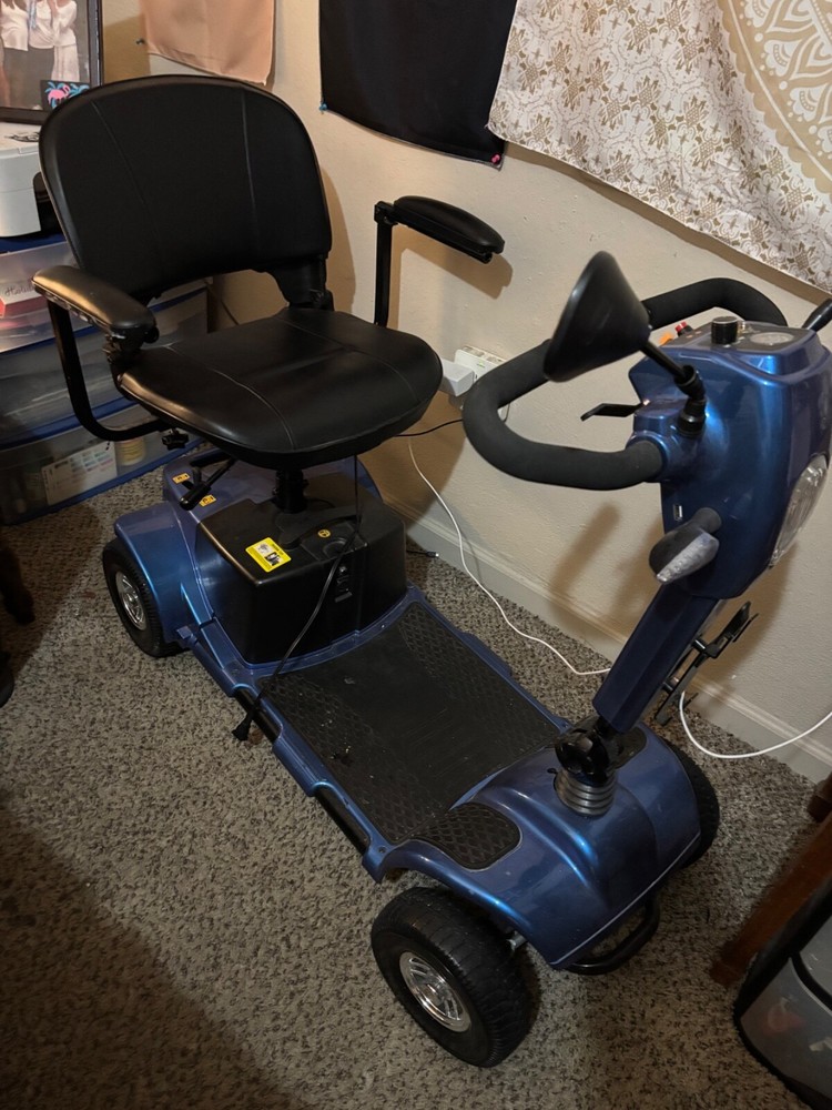 used lightweight folding mobility scooter