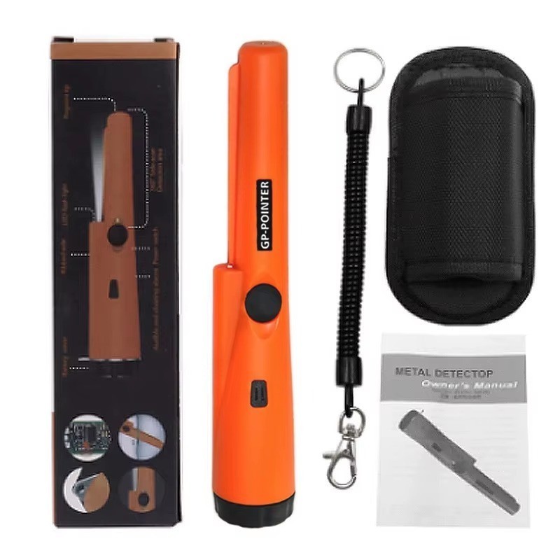 Metal Detector HandHeld Pro Pinpointer Pointer Probe Sensitive Tester Waterproof