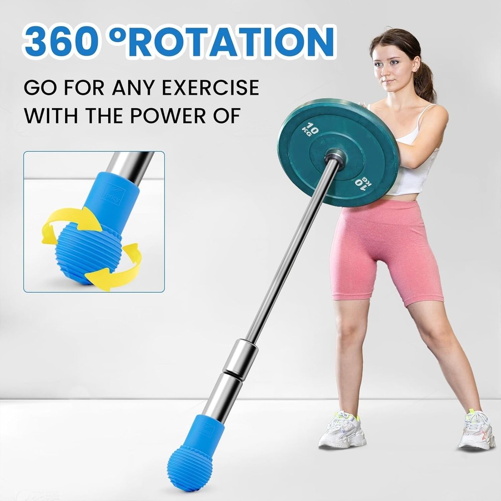 Joricy Landmine Attachment for Barbell, Fits 2" Olympic Bars Row, Spin, Split