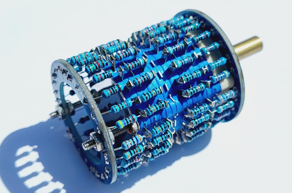 24 Step Attenuator Volume Control Pot Log Stereo