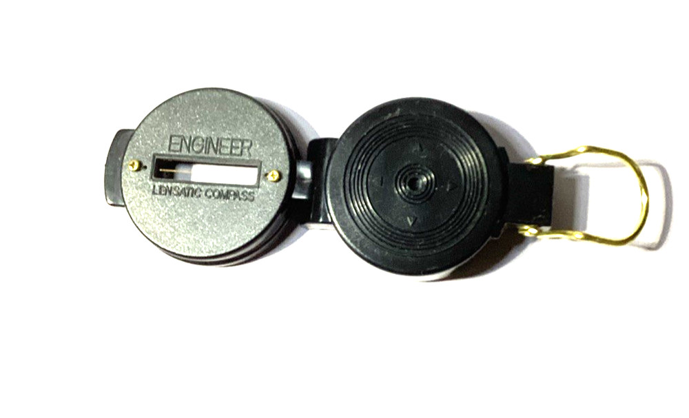VINTAGE ENGINEER POCKET DIRECTIONAL COMPASS EXCELLENT CONDITION / WORKING