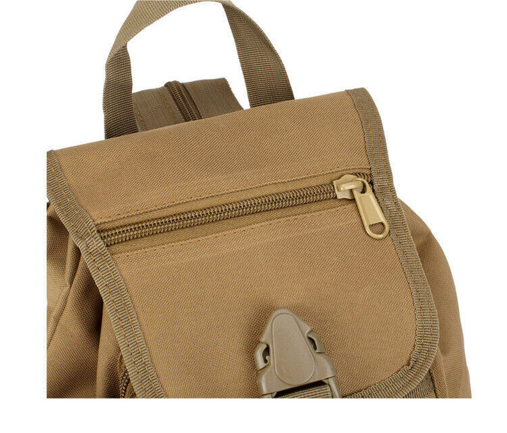 Tactical Backpack Military MOLLE Daypack Gear Assault Pack School Camping Bag
