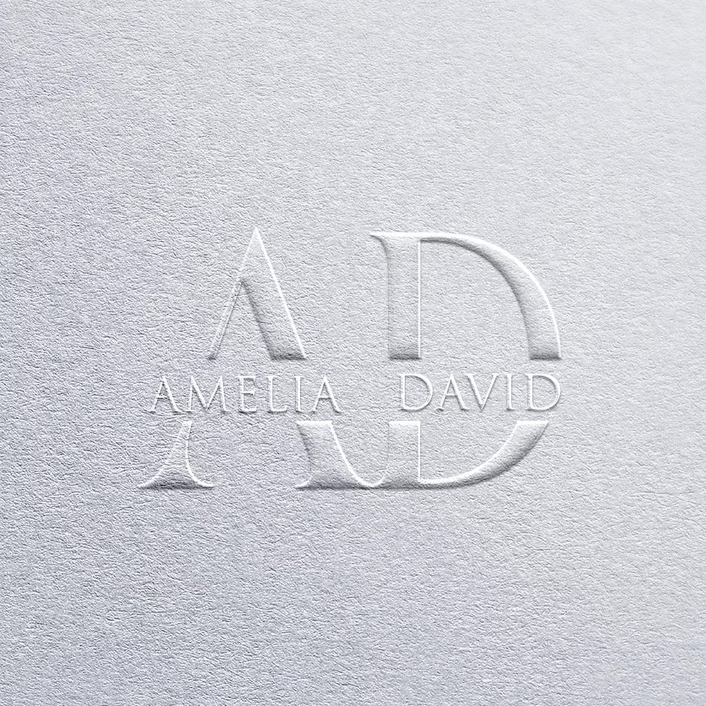 Custom Monogram Embosser Personalized Wedding Initials Embosser Seal Stamp Gift