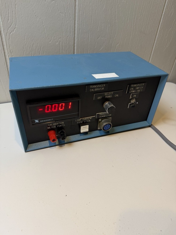 Newport Digital Panel Meter Transducer Calibrator Test Box 4-20mA Loop