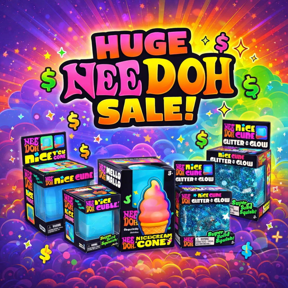 Schylling Needoh Mello Mallo / Nice Cream Cone / Jelly Squish / Nice-Sicle