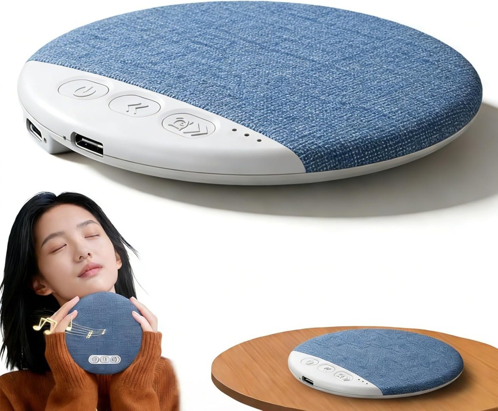 Sleep Pillow Speaker,Under Pillow Speaker, Wireless Bluetooth Bone Conduction