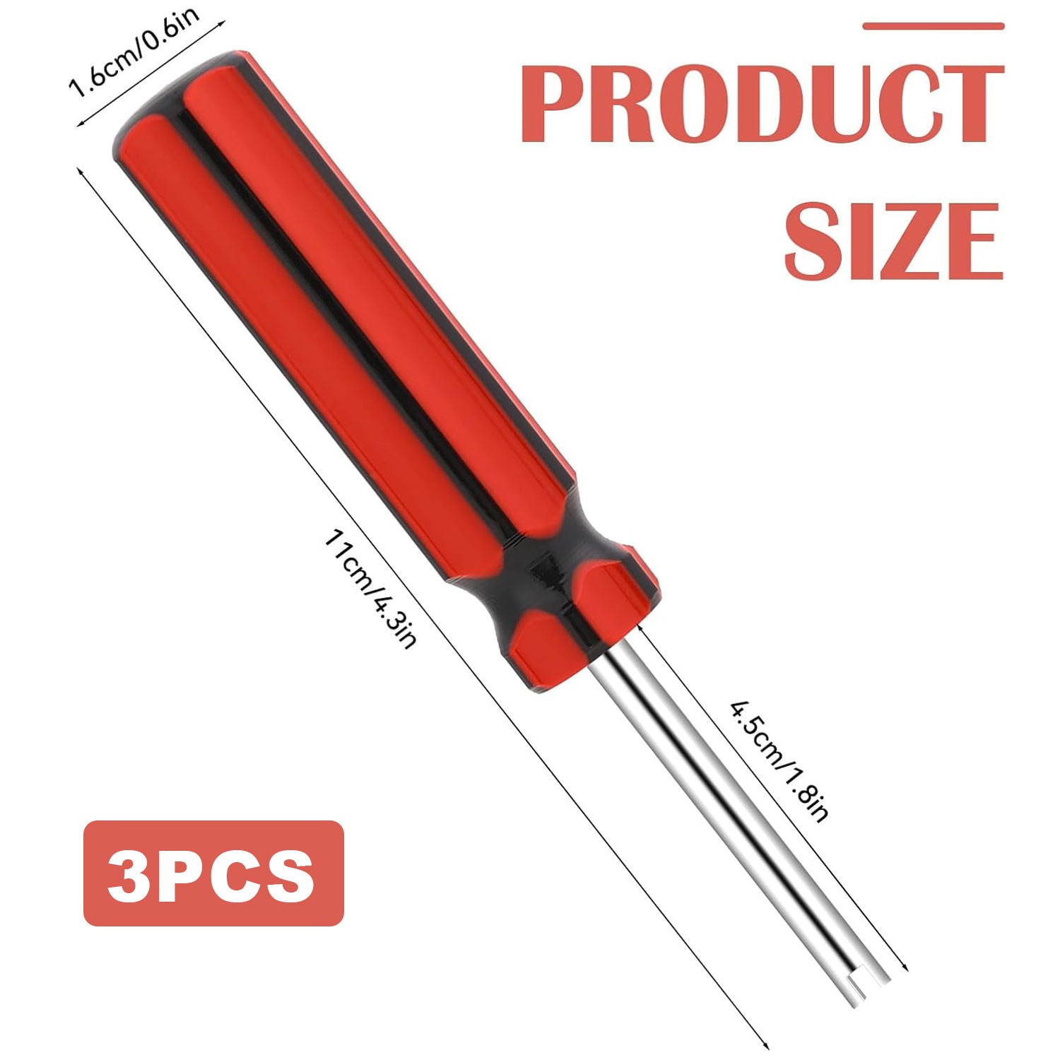 Auto Car Screwdriver Valve Stem Core Remover Tire Tube Installer Repair Tool US