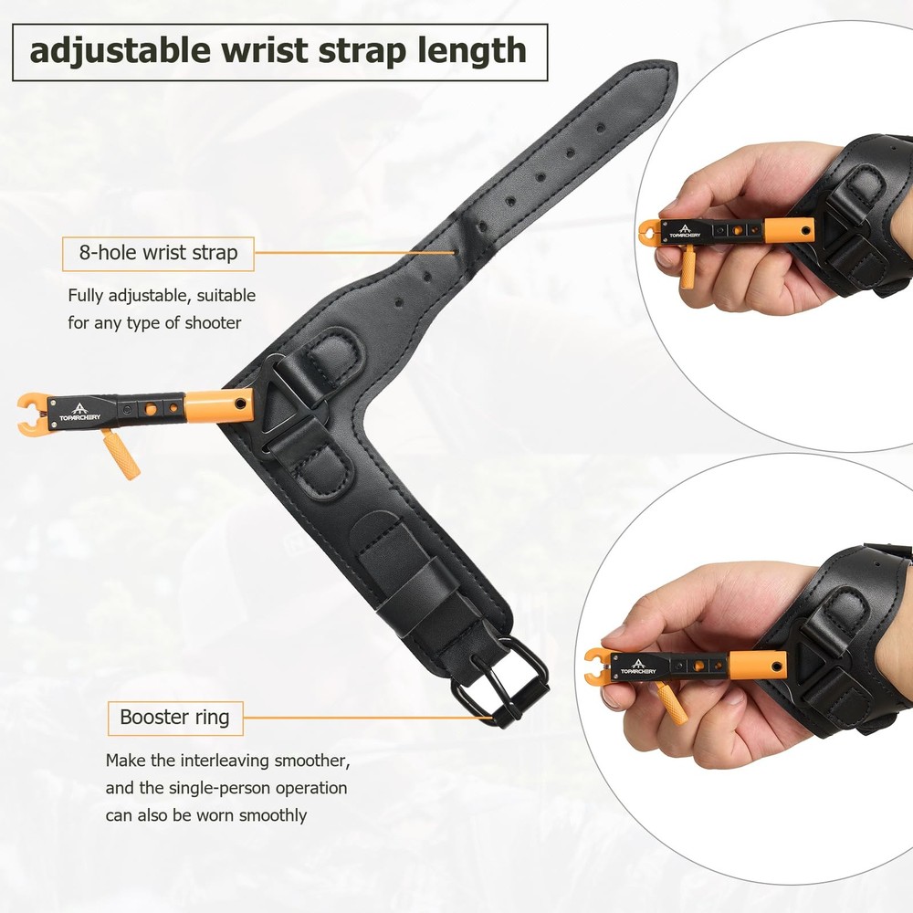 Archery Compound Bow Release Aids Trigger (Orange)