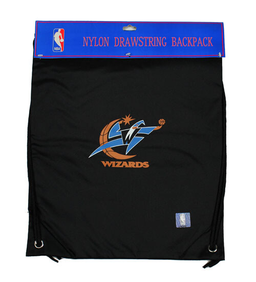 NBA Washington Wizards Nylon Drawstring Backpack