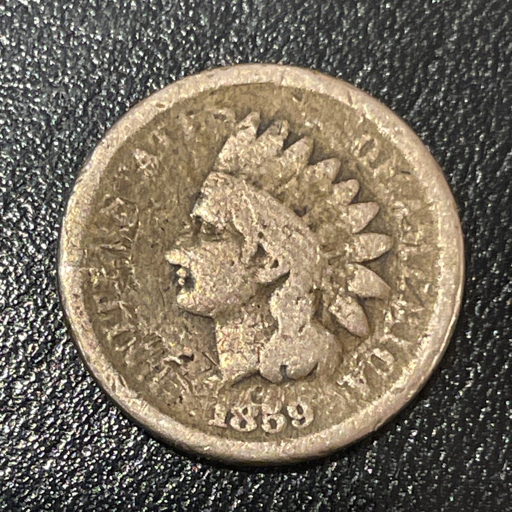 1859 Indian Head Cent US Coin