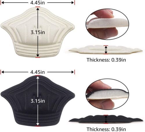 Heel Grips for Loose Shoes Heel Cushion Pads No-Slip Shoe Inserts Half Wholesale