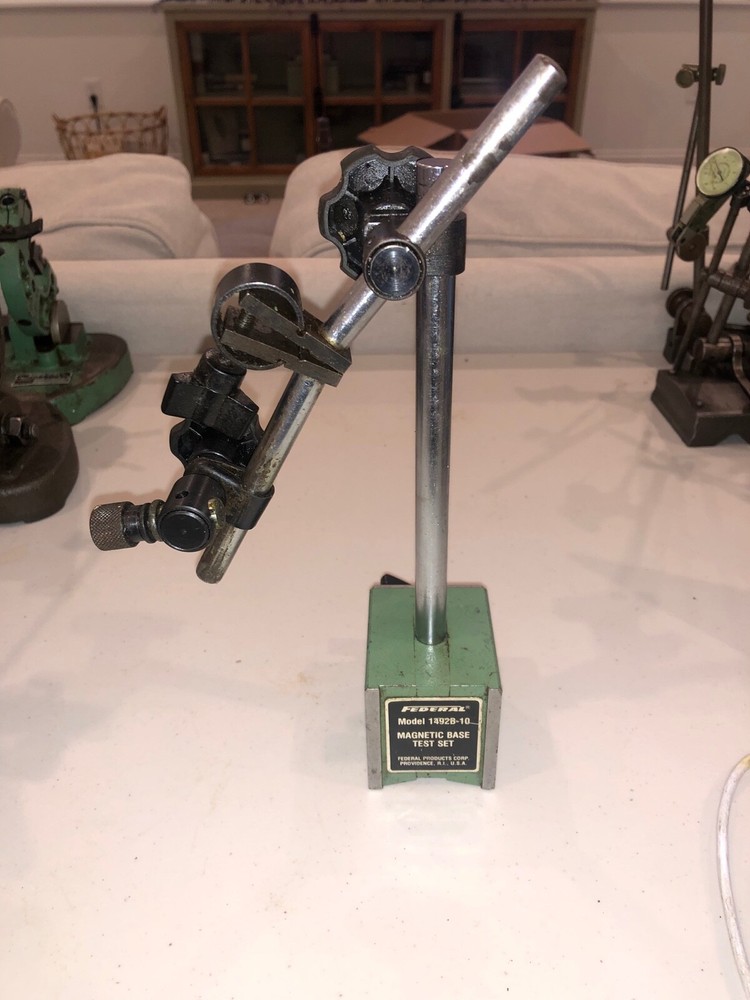 FEDERAL MAGNETIC BASE TEST TRANSFER INDICATOR STAND 1492B 10