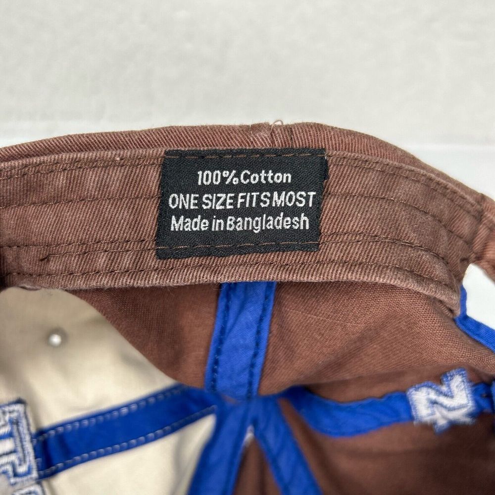 Kentucky Wildcats Starter Cap Hat Strap Back Adjustable Brown Cotton