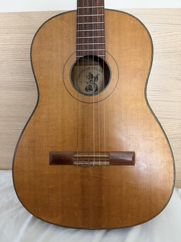 Oscar Teller No.4 1968 Classical Guitar Spruce Body 6-String