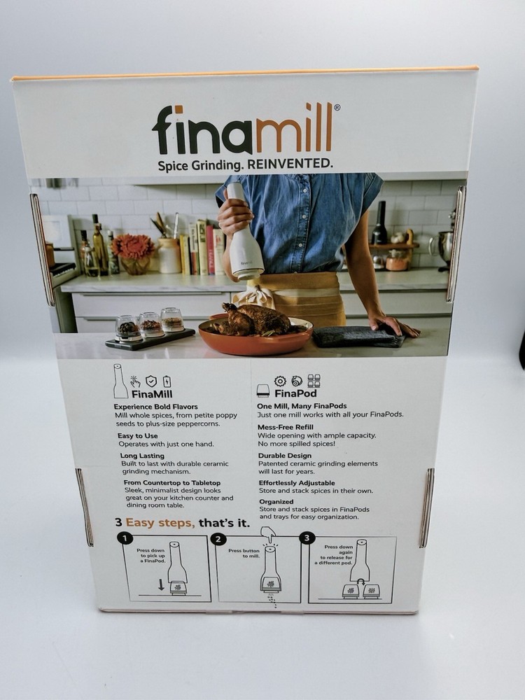 FinaMill Spice Grinder New
