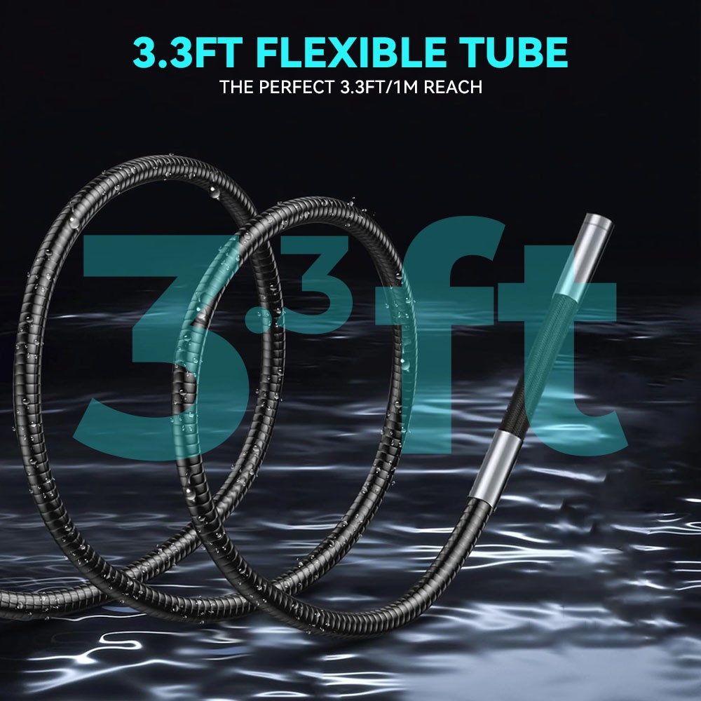 SALE! Ralcam Two-Way 210° Inspection Borescope Endoscope Camera 3.3ft Semi Rigid