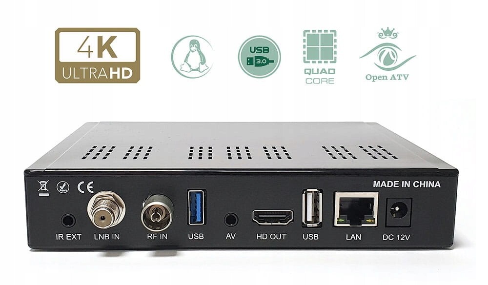 Amiko Viper 4K-V40 HD Combo SAT DVB-S2 DVB-T2/C