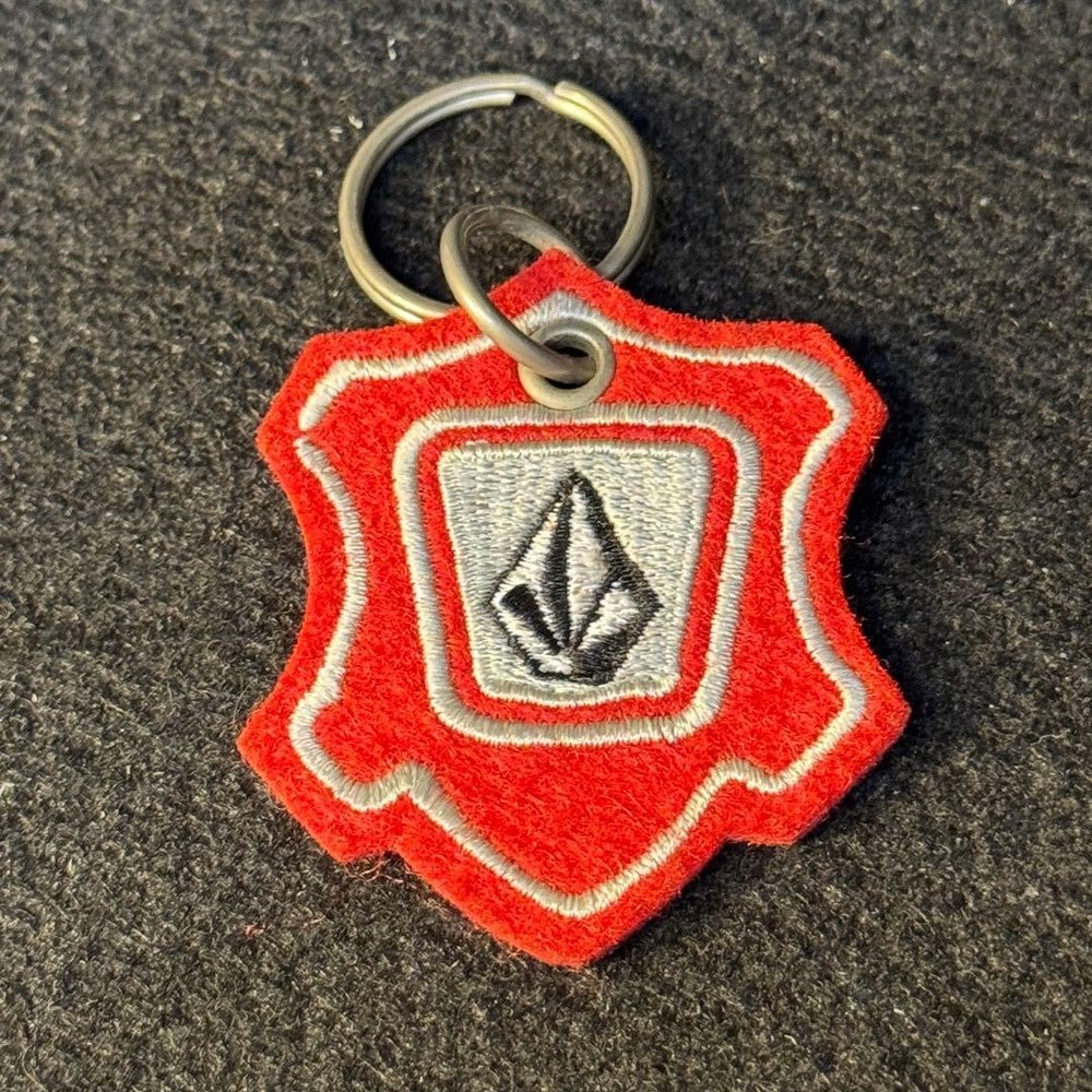 Volcom Keychain Red