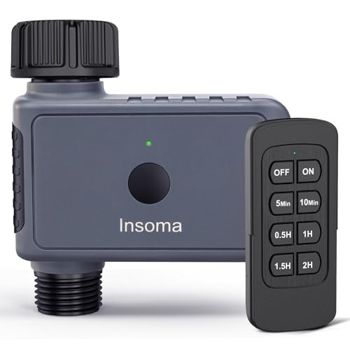 Sprinkler Timer with Remote Control, Water Hose Remote Control Water Timer