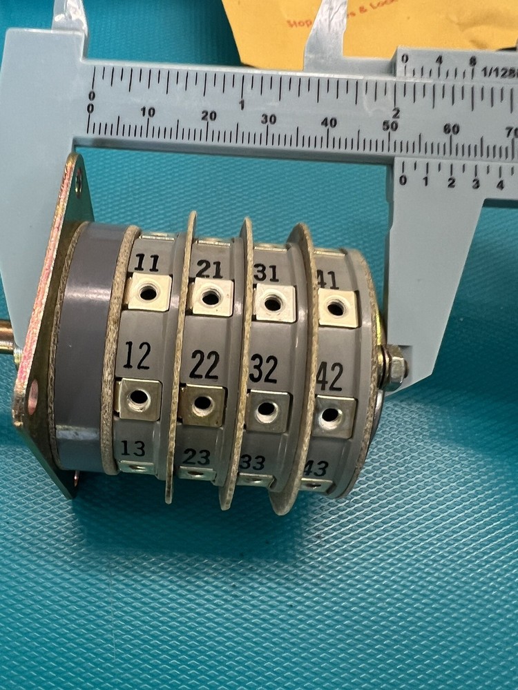 SWITCH ROTARY 8 position ELECTRO SWITCH