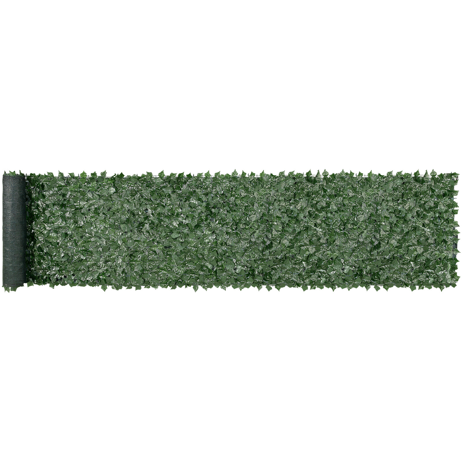 VEVOR 39x198" Artificial Faux Ivy Leaf Privacy Fence Screen w/Mesh Cloth Backing