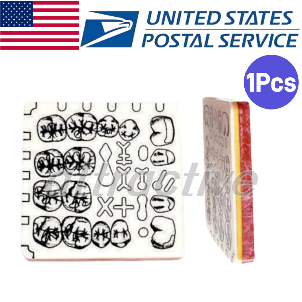 Dental Cavity Tooth Preparation Blocks Caries Remove Model Student Trainer Block