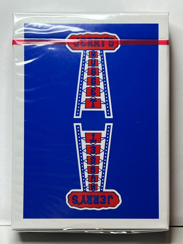 Jerry's Nugget (Modern Feel) (Blue) - Playing Cards -