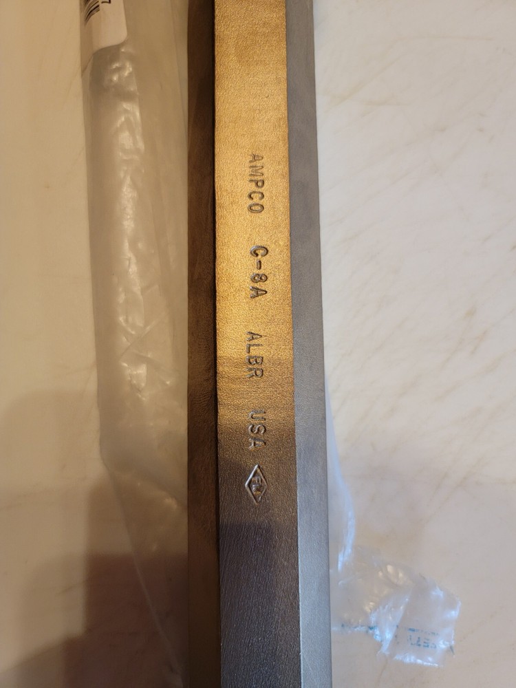 AMPCO C-8A Chisel,Hex Shank Shape,1.25 in 49UG37