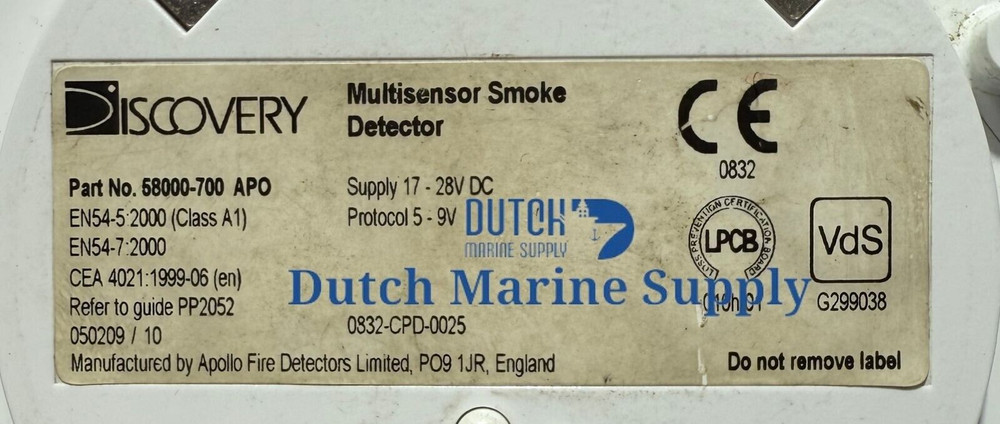 Apollo Discovery 58000-700APO Multisensor Detector