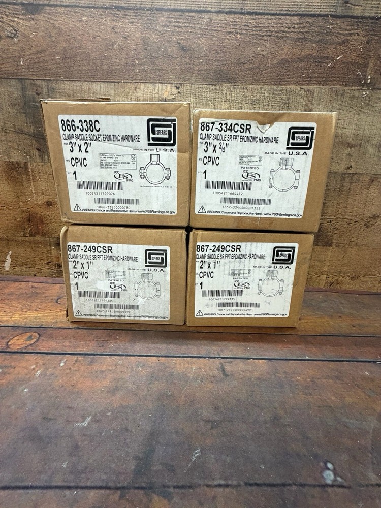 Spears® 866-338C Clamp-On Pipe Saddle