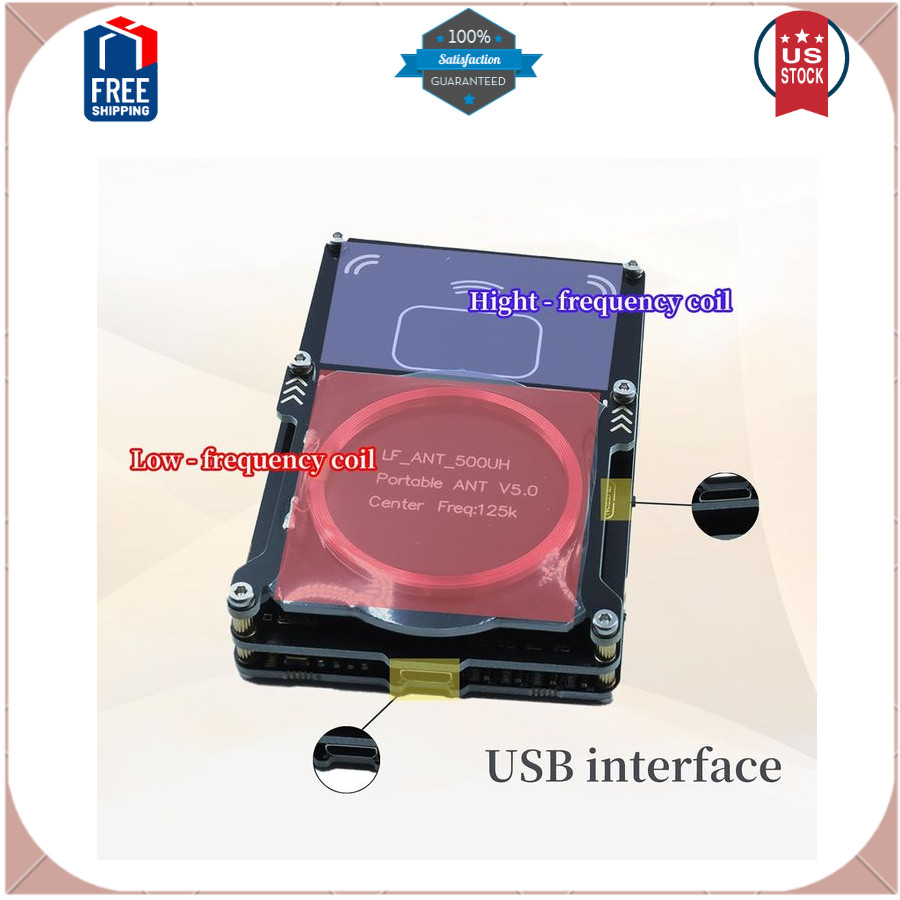 Proxmark3 Easy V5.0 512M Memory (RFID Reader Writer Proxmark3 IC ID Card RFID)