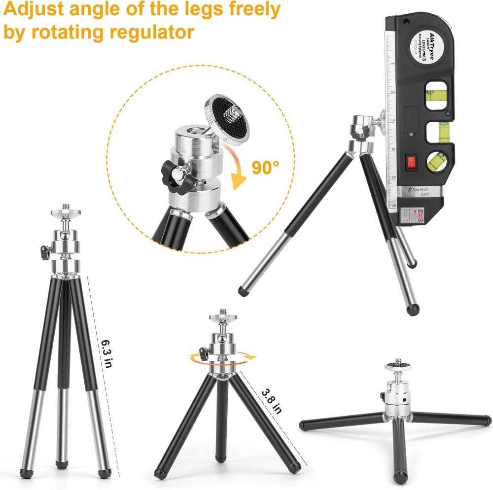 Laser Level Tool Multipurpose Line Kit With triangle Black