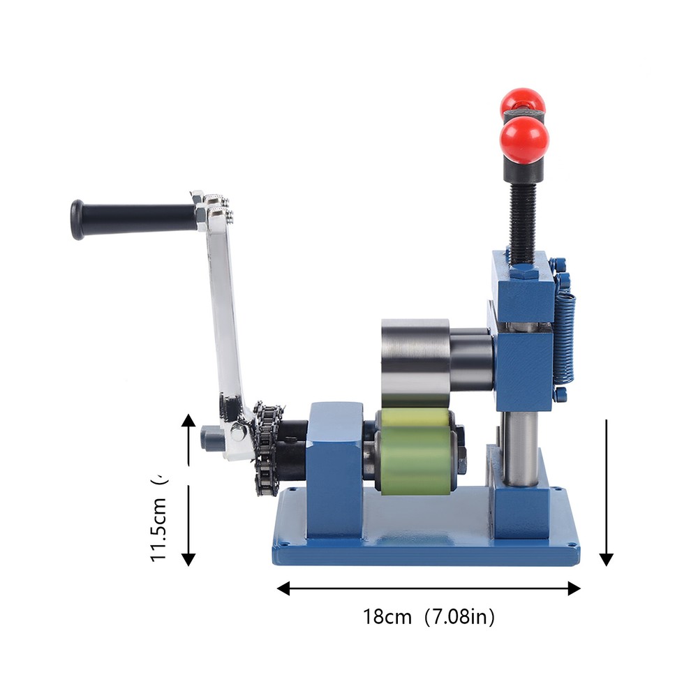 Hand Crank Jewelry Ring Bracelet Press Bending Machine Earring Processing Bender