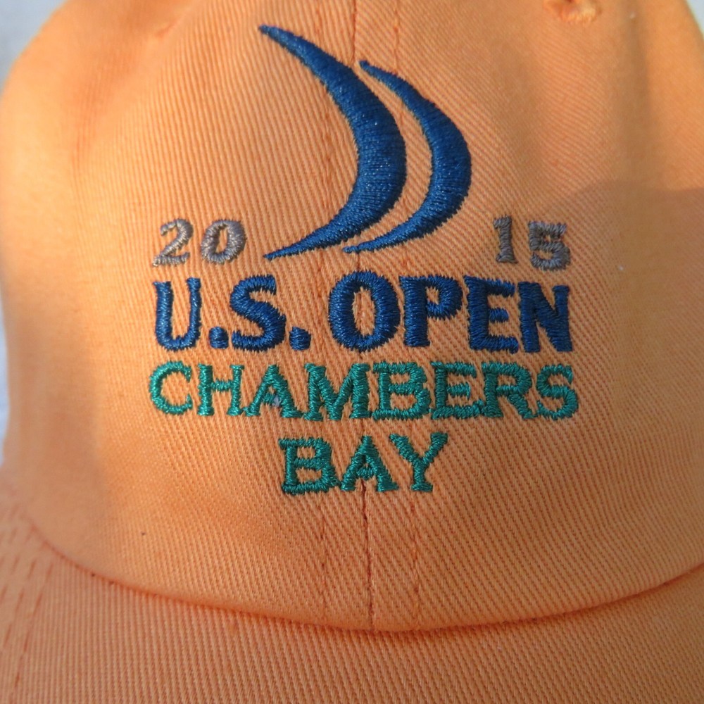 2015 U.S. Open Chambers Bay USGA Member Adjustable Strapback Hat - Cotton