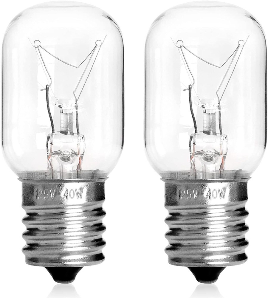 3PC 8206232A Microwave Light Bulb 40W E17 125V Replacement for Whirlpool Maytag