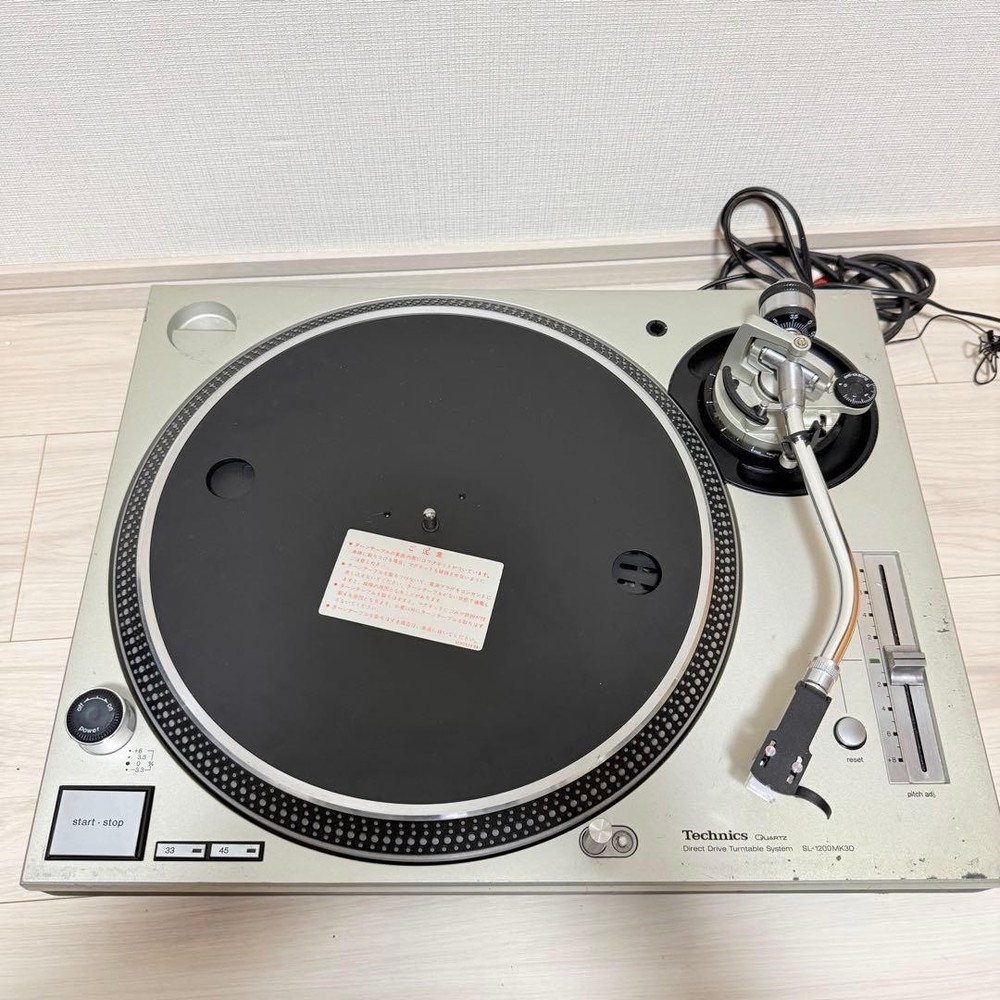 Technics SL-1200MK3D Direct Drive DJ Turntable Tested Working Read Description