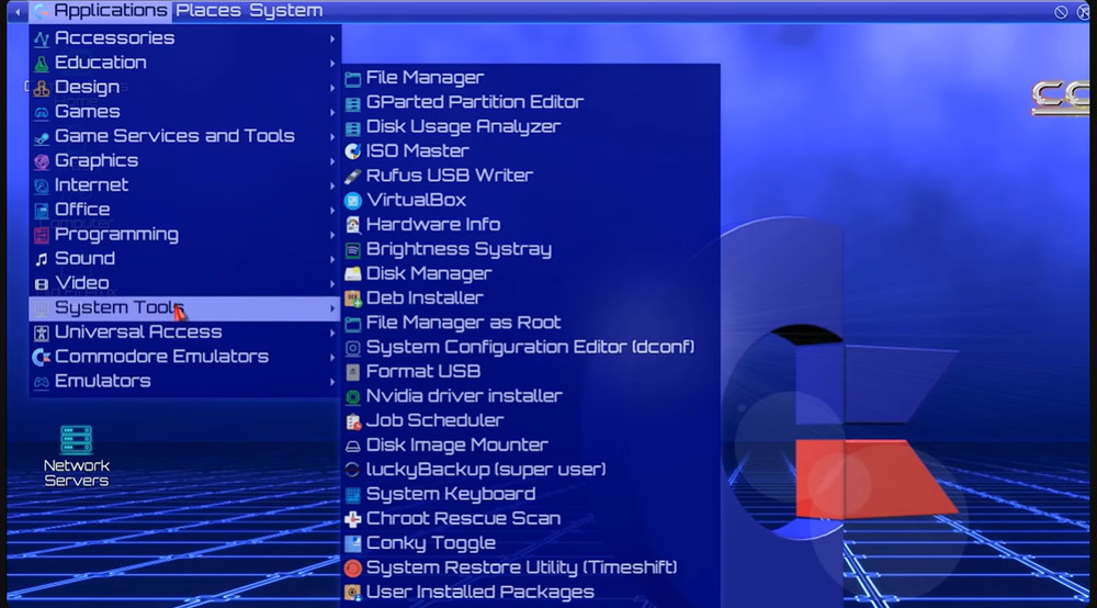 Commodore OS Vision 3.0 | Bootable USB Install | Linux Gaming OS