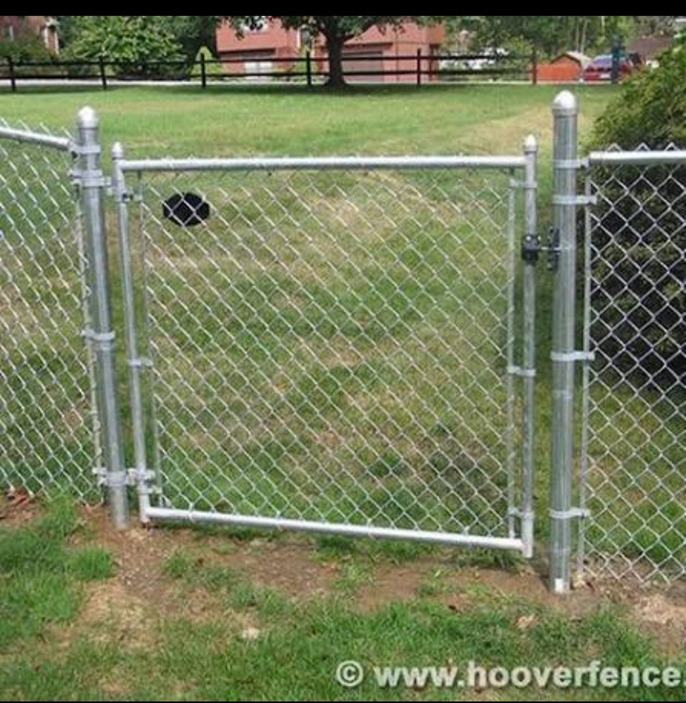 chain link fence gate