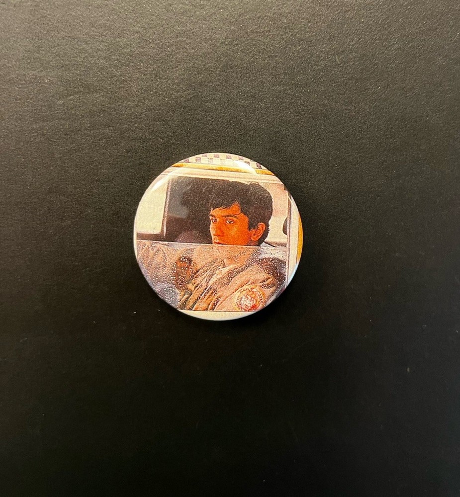 Taxi Driver Pinback Button. Original Handmade 1.5” Button.