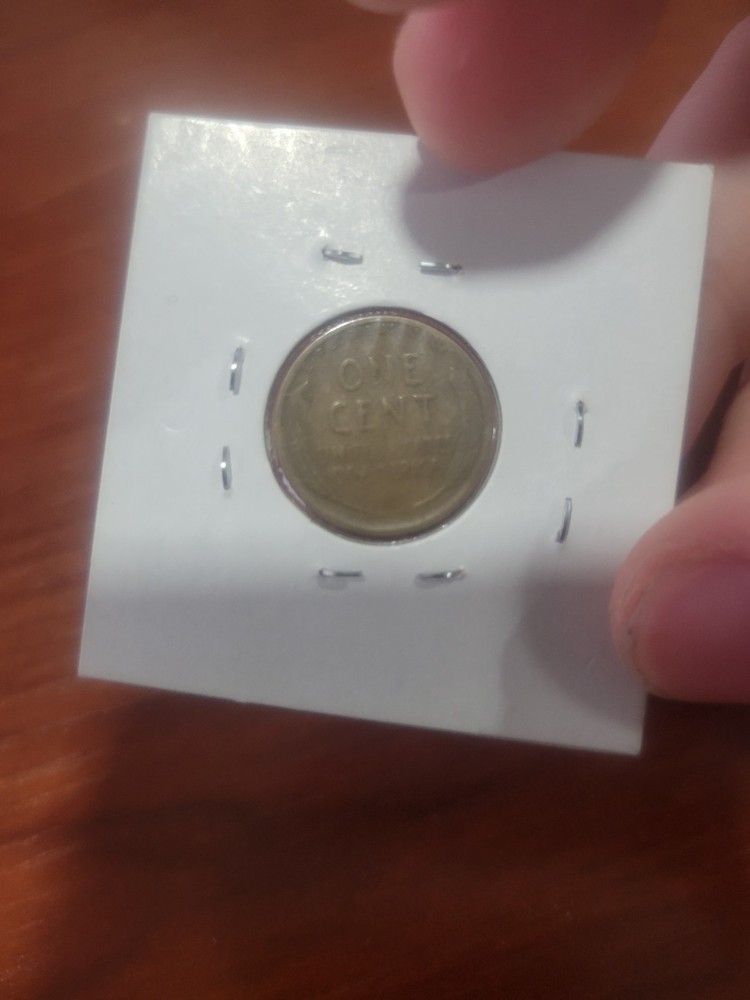 19- -S Wheat Penny Serious Grease Error