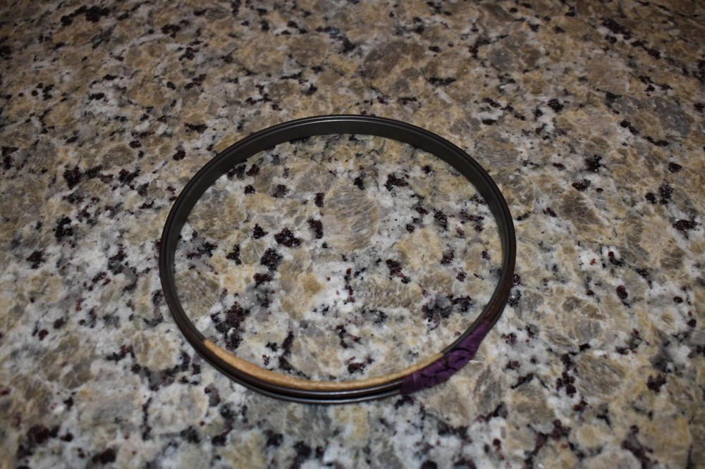 Vintage Needlepoint Hoop