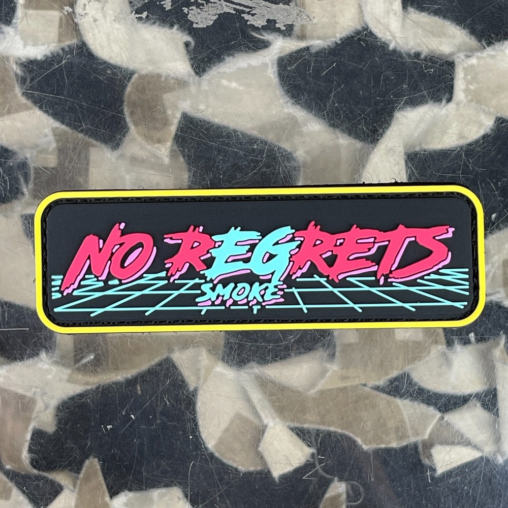 NEW Enola Gaye No Regrets Rubber Patch