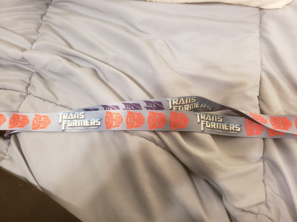 Universal Studios Transformers Shields Lanyard NEW