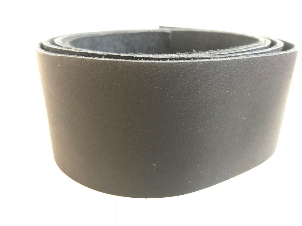 Black Leather Belt Blank 5-6oz
