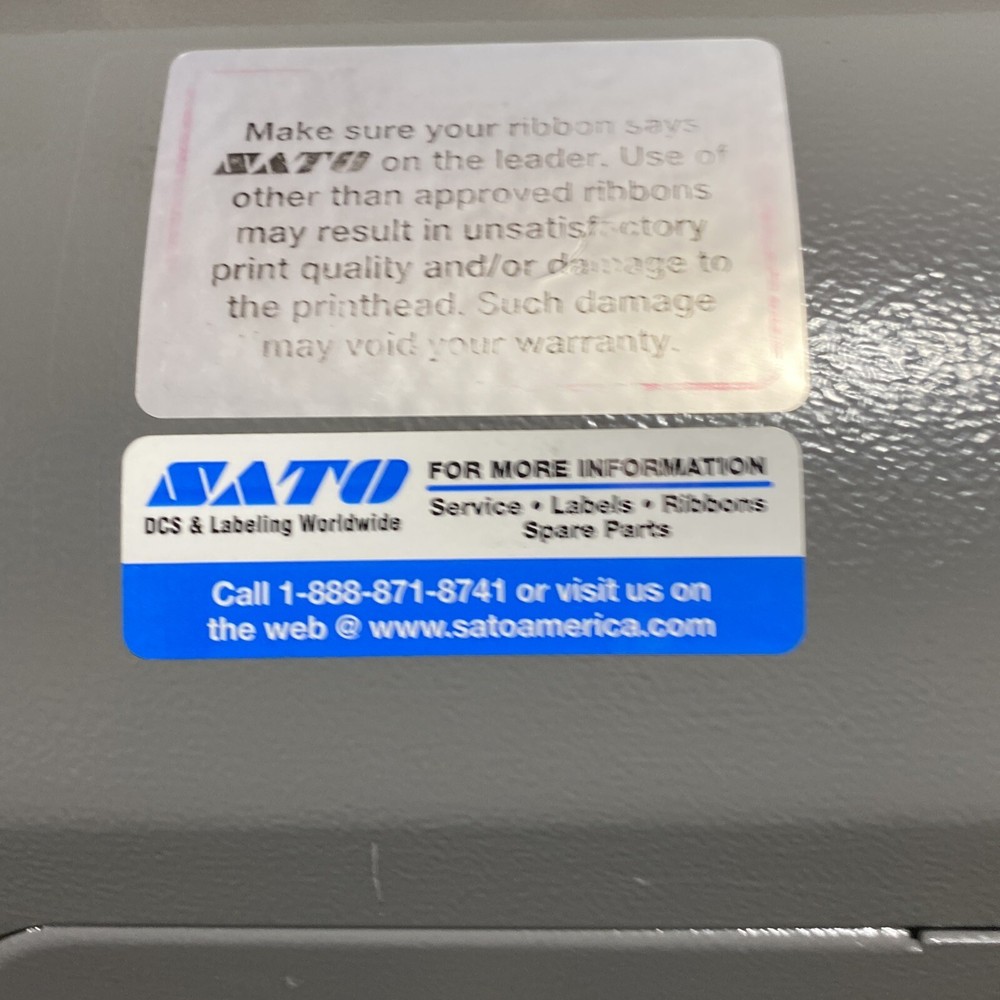 EXTRA NICE - SATO GT408e THERMAL BARCODE PRINTER WGT408000