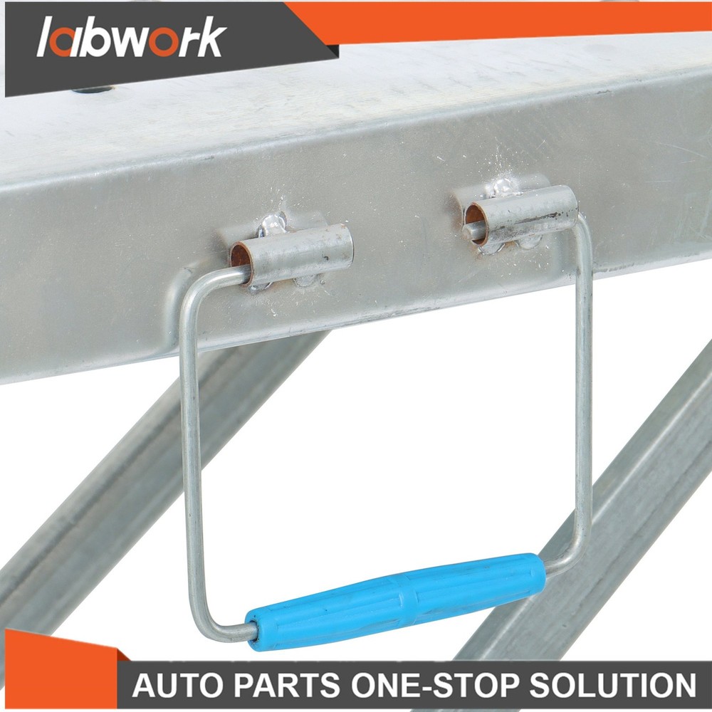 Labwork 1.8m Folding Scaffolding Platform Aluminum Alloy Adjustable Height