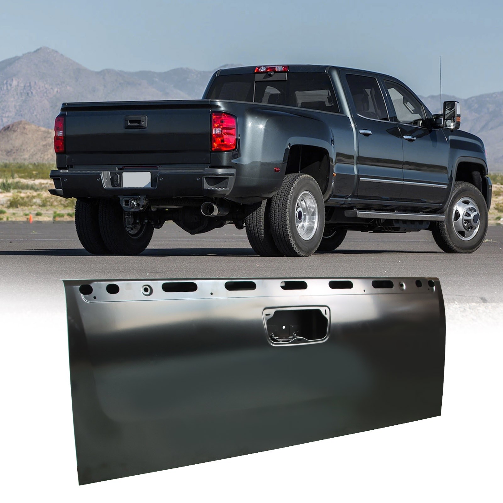 Tailgate Primed For 2007-2013 Silverado / Sierra 1500 / 2007-2014 2500HD 3500HD