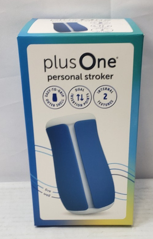 plusOne Personal Stroker Blue *New, Sealed